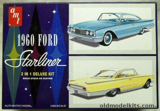AMT 1/25 1960 Ford Starliner - Stock or Custom, AMT-604 plastic model kit
